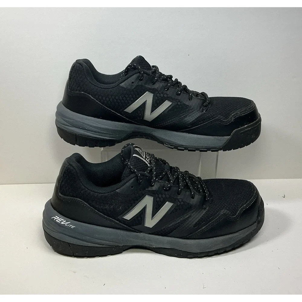 New Balance Mens Industrial 589 Work Shoe Sz 11 Black Composite Toe MID589G1